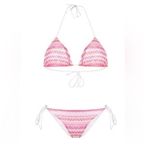 Authentic Missoni two piece swim